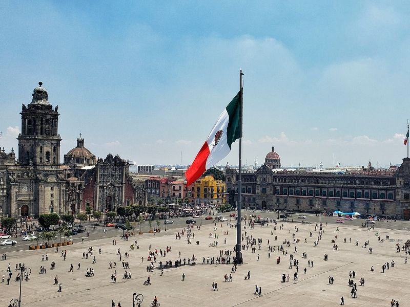 Zócalo Ciudad de México 
