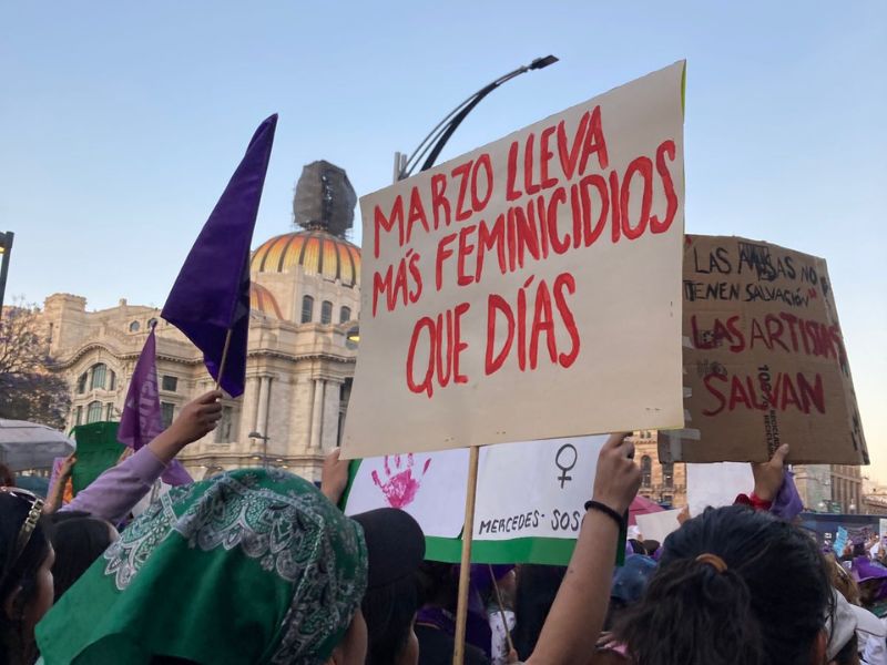 Marcha 8M: La violencia de género 
